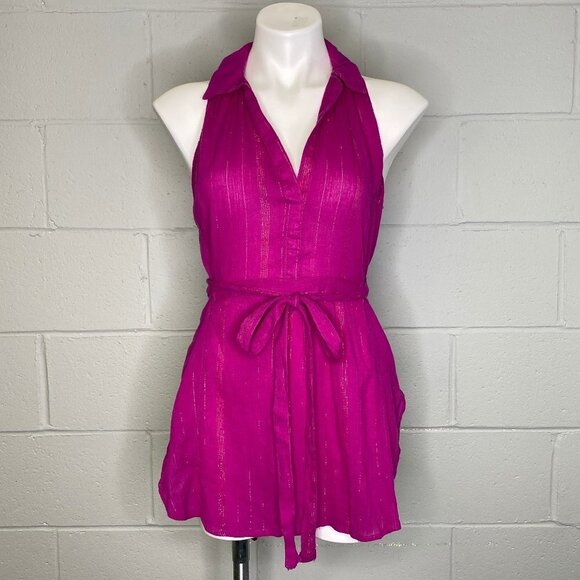 NWOT Maeve Fuchsia Sleeveless Top - Picture 3 of 9